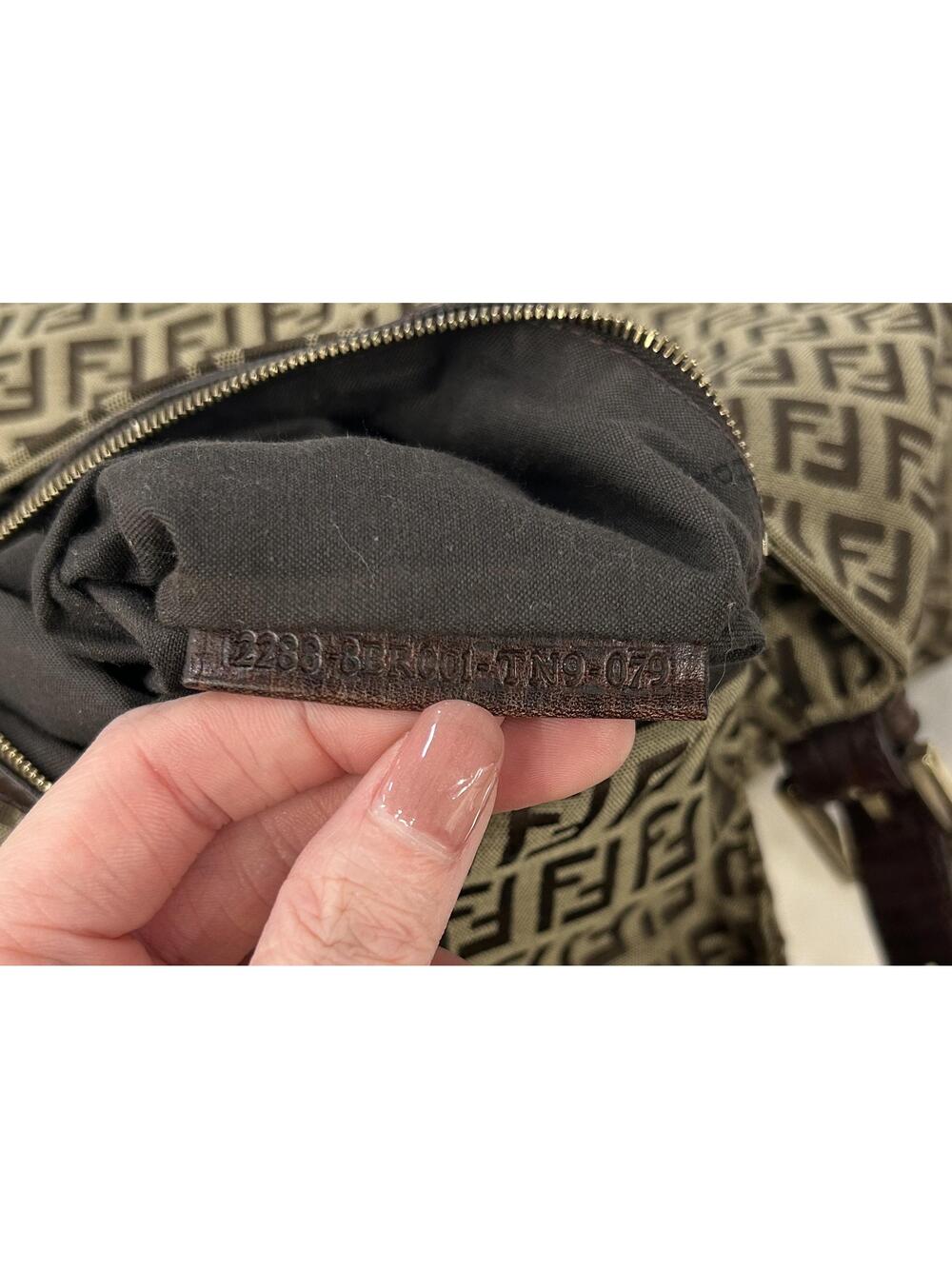 Fendi Mama Forever Bag Zucchino Canvas #277103f13b - image 7